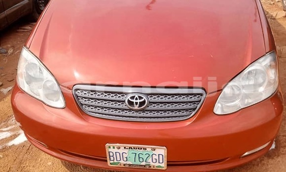 Acheter Occasion Voiture Toyota Corolla Rouge à Abuja, État de Lagos