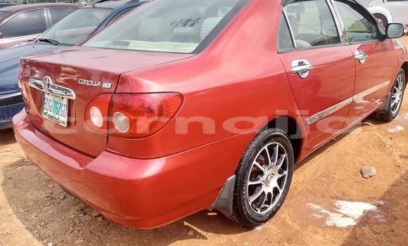 Buy Used Toyota Corolla Red Car in Abuja in Lagos State Buy Used Toyota Corolla Red Car in Abuja in Lagos State