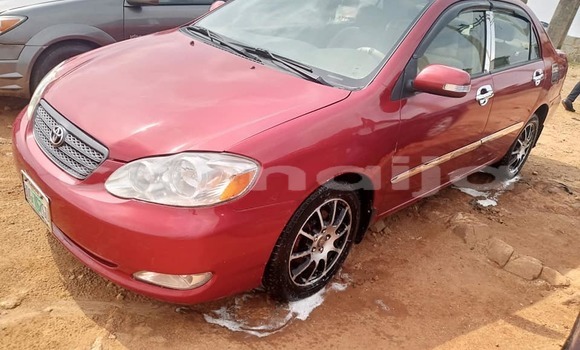 Acheter Occasion Voiture Toyota Corolla Rouge à Abuja, État de Lagos Acheter Occasion Voiture Toyota Corolla Rouge à Abuja, État de Lagos