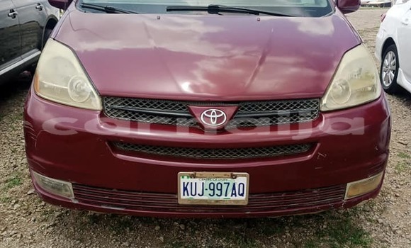 Buy Used Toyota Sienna Red Car in Abuja in Lagos State