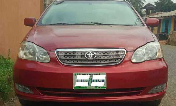 Buy Used Toyota Corolla Red Car in Aba in Abia State