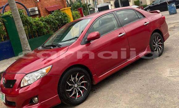 Acheter Occasion Voiture Toyota Corolla Rouge à Lagos, État de Lagos