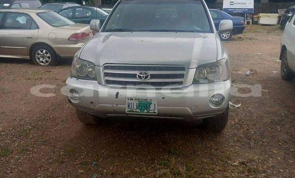 Buy Used Toyota Highlander Silver Car in Abuja in Lagos State