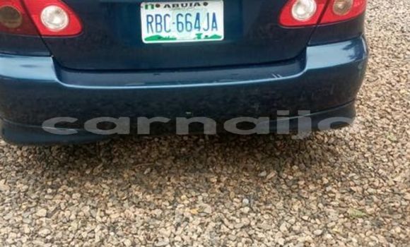 Acheter Occasion Voiture Toyota Corolla Bleu à Abuja, État de Lagos Acheter Occasion Voiture Toyota Corolla Bleu à Abuja, État de Lagos
