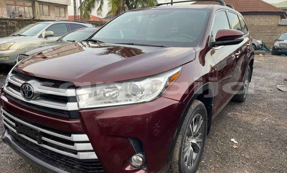 Buy Used Toyota Highlander Red Car in Lagos in Lagos State