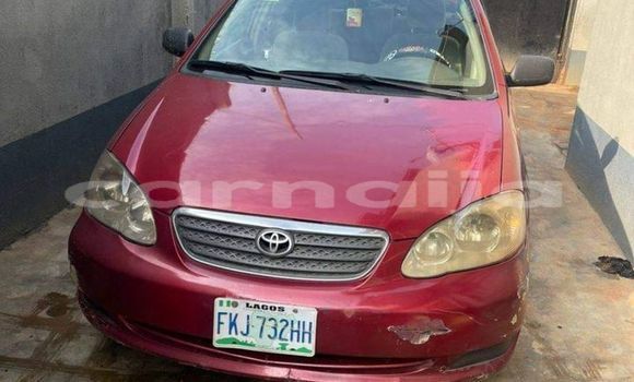 Buy Used Toyota Corolla Red Car in Abuja in Lagos State