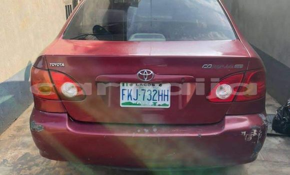 Acheter Occasion Voiture Toyota Corolla Rouge à Abuja, État de Lagos Acheter Occasion Voiture Toyota Corolla Rouge à Abuja, État de Lagos