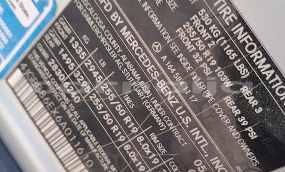 Acheter Occasion Voiture Mercedes-Benz ML–Class Gris à Lagos, État de Lagos Acheter Occasion Voiture Mercedes-Benz ML–Class Gris à Lagos, État de Lagos
