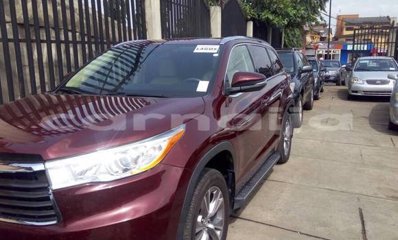 Acheter Occasion Voiture Toyota Highlander Rouge à Lagos, État de Lagos