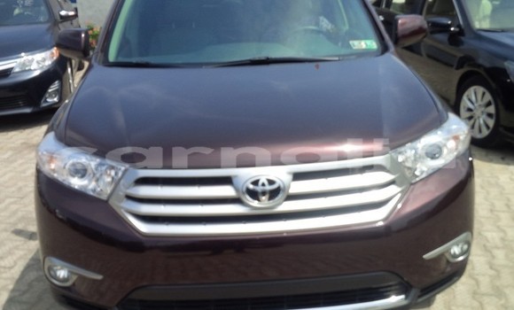 Buy Used Toyota Highlander Red Car in Lagos in Lagos State