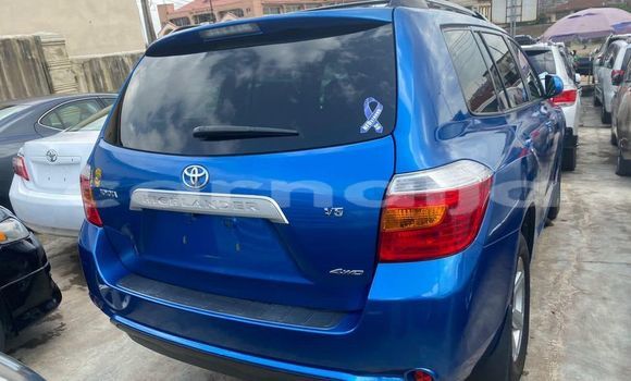 Buy Used Toyota Highlander Blue Car in Abuja in Lagos State Buy Used Toyota Highlander Blue Car in Abuja in Lagos State