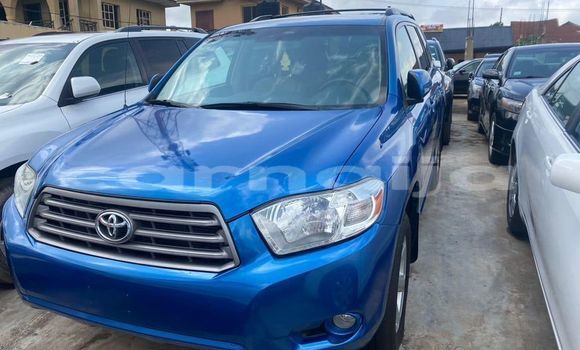 Buy Used Toyota Highlander Blue Car in Abuja in Lagos State Buy Used Toyota Highlander Blue Car in Abuja in Lagos State