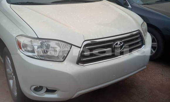 Acheter Occasion Voiture Toyota Highlander Blanc à Abuja, État de Lagos