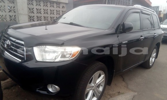Acheter Occasion Voiture Toyota Highlander Noir à Abuja, État de Lagos