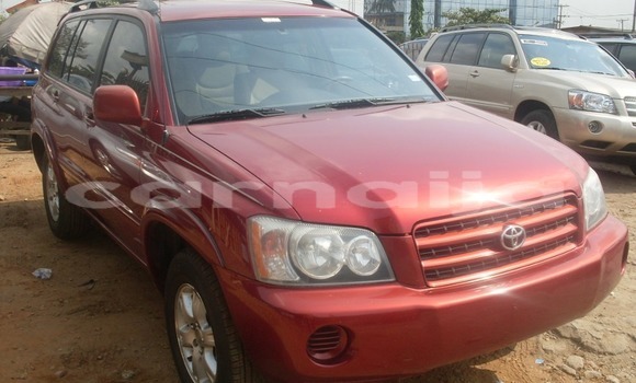 Acheter Occasion Voiture Toyota Highlander Rouge à Abuja, État de Lagos
