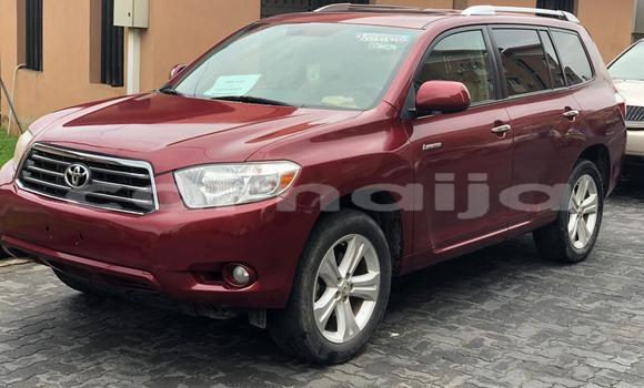 Acheter Occasion Voiture Toyota Highlander Rouge à Abuja, État de Lagos
