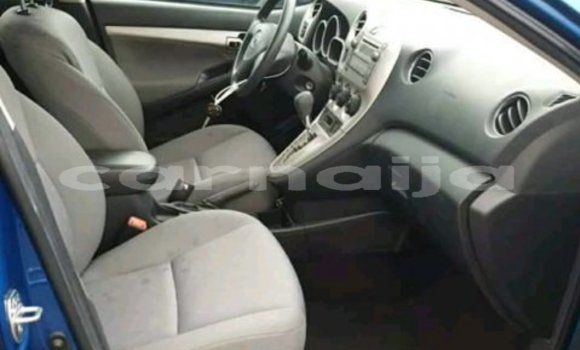 Acheter Import Voiture Toyota Matrix Bleu à Une chauve–souris, État d'Akwa Ibom Acheter Import Voiture Toyota Matrix Bleu à Une chauve–souris, État d'Akwa Ibom