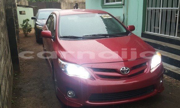 Acheter Occasion Voiture Toyota Corolla Rouge à Abuja, État de Lagos