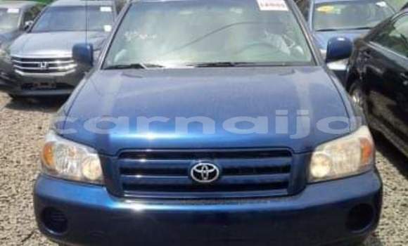 Acheter Import Voiture Toyota Highlander Bleu à Lagos, État de Lagos Acheter Import Voiture Toyota Highlander Bleu à Lagos, État de Lagos
