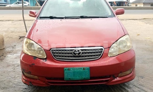 Buy Used Toyota Corolla Red Car in Lagos in Lagos State