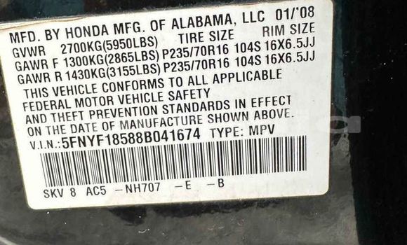 Acheter Occasion Voiture Honda Pilot Noir à Lagos, État de Lagos Acheter Occasion Voiture Honda Pilot Noir à Lagos, État de Lagos