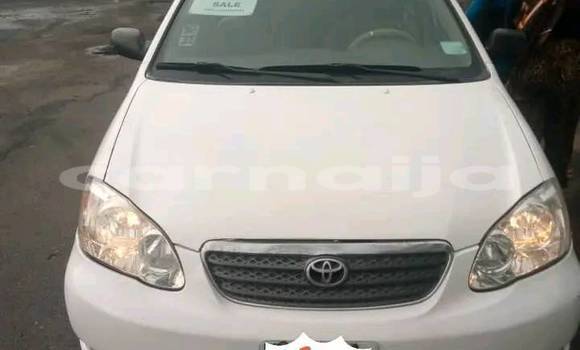Buy Used Toyota Corolla White Car in Abuja in Lagos State