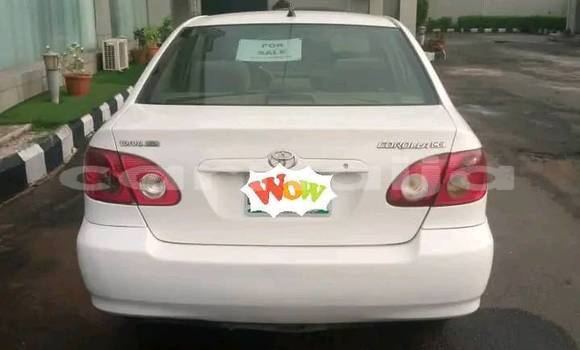 Acheter Occasion Voiture Toyota Corolla Blanc à Abuja, État de Lagos Acheter Occasion Voiture Toyota Corolla Blanc à Abuja, État de Lagos