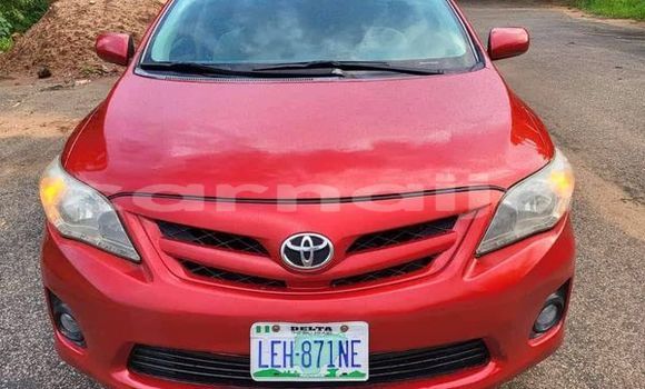 Acheter Occasion Voiture Toyota Corolla Rouge à Abuja, État de Lagos