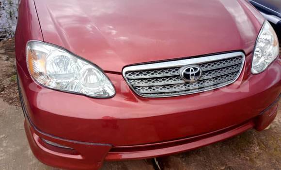 Buy Used Toyota Corolla Red Car in Abuja in Lagos State