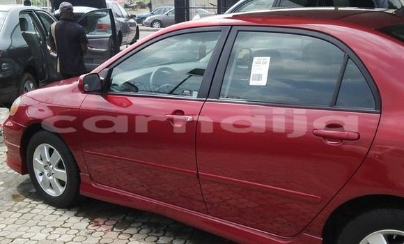 Acheter Occasion Voiture Toyota Corolla Rouge à Aguobu–Owa, État d'Enugu Acheter Occasion Voiture Toyota Corolla Rouge à Aguobu–Owa, État d'Enugu