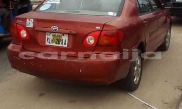 Acheter Occasion Voiture Toyota Corolla Rouge à Abuja, État de Lagos Acheter Occasion Voiture Toyota Corolla Rouge à Abuja, État de Lagos