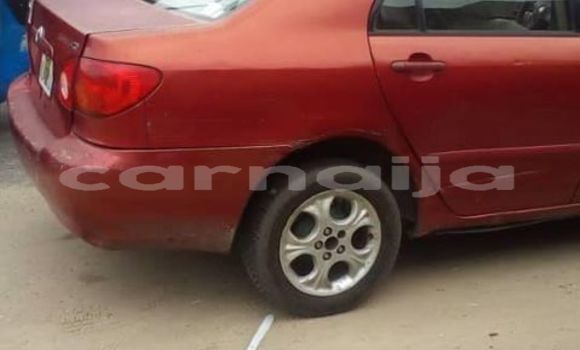 Acheter Occasion Voiture Toyota Corolla Rouge à Abuja, État de Lagos Acheter Occasion Voiture Toyota Corolla Rouge à Abuja, État de Lagos