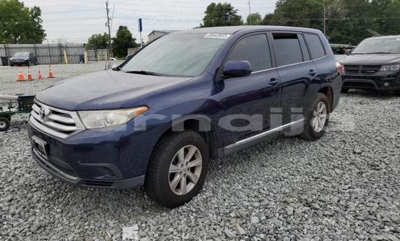 Buy Used Toyota Highlander Blue Car in Badagry in Lagos State Buy Used Toyota Highlander Blue Car in Badagry in Lagos State
