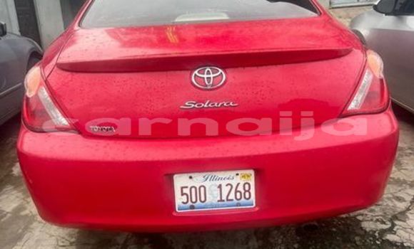 Buy Used Toyota Solara Red Car in Abuja in Lagos State Buy Used Toyota Solara Red Car in Abuja in Lagos State