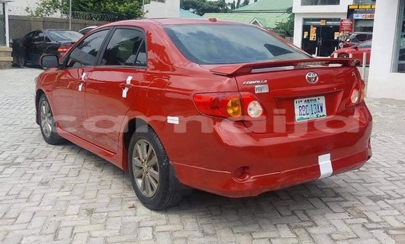 Acheter Occasion Voiture Toyota Corolla Rouge à Abuja, État de Lagos