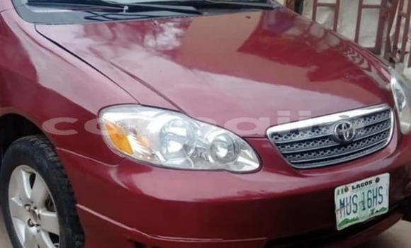 Acheter Occasion Voiture Toyota Corolla Rouge à Abuja, État de Lagos