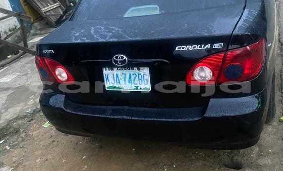 Acheter Occasion Voiture Toyota Corolla Noir à Abuja, État de Lagos Acheter Occasion Voiture Toyota Corolla Noir à Abuja, État de Lagos