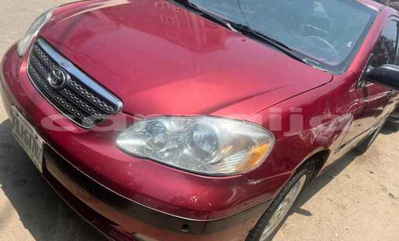 Acheter Occasion Voiture Toyota Corolla Rouge à Abuja, État de Lagos