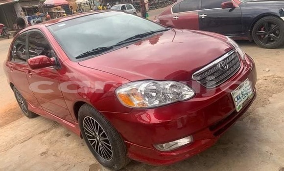 Acheter Occasion Voiture Toyota Corolla Rouge à Abuja, État de Lagos