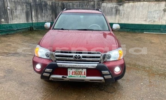 Acheter Occasion Voiture Toyota Highlander Rouge à Abuja, État de Lagos Acheter Occasion Voiture Toyota Highlander Rouge à Abuja, État de Lagos