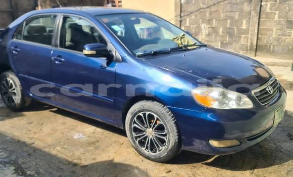Buy Used Toyota Corolla Blue Car in Abuja in Lagos State