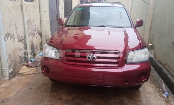 Acheter Occasion Voiture Toyota Highlander Rouge à Abuja, État de Lagos