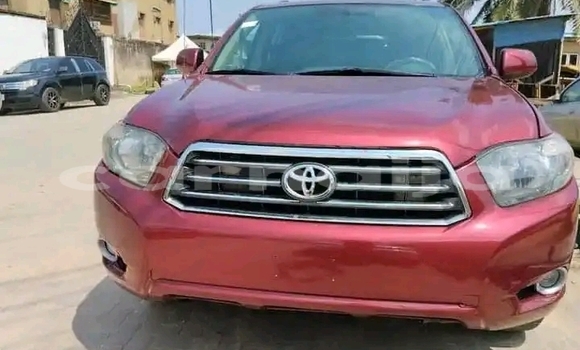 Buy Used Toyota Highlander Red Car in Lagos in Lagos State