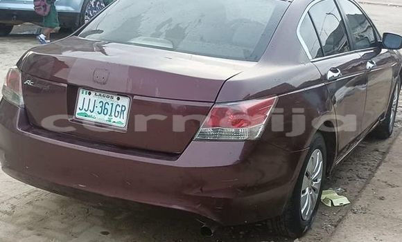 Acheter Occasion Voiture Honda Accord Rouge à Abuja, État de Lagos Acheter Occasion Voiture Honda Accord Rouge à Abuja, État de Lagos