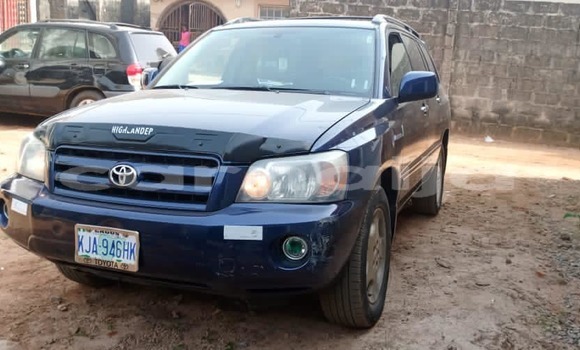 Acheter Occasion Voiture Toyota Highlander Bleu à Abuja, État de Lagos