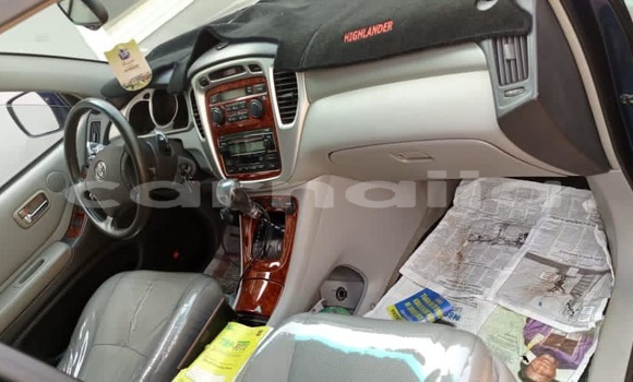 Buy Used Toyota Highlander Blue Car in Abuja in Lagos State Buy Used Toyota Highlander Blue Car in Abuja in Lagos State