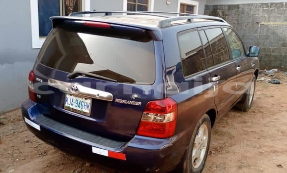 Buy Used Toyota Highlander Blue Car in Abuja in Lagos State Buy Used Toyota Highlander Blue Car in Abuja in Lagos State