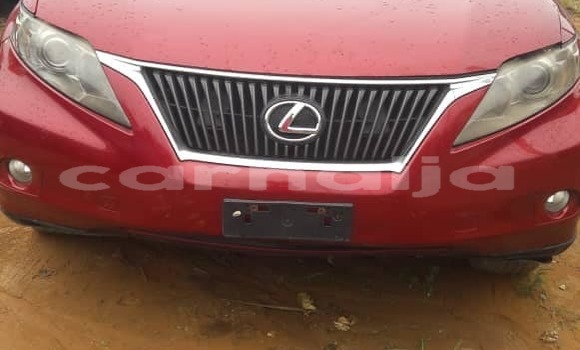 Acheter Occasion Voiture Lexus RX 350 Rouge à Abuja, État de Lagos Acheter Occasion Voiture Lexus RX 350 Rouge à Abuja, État de Lagos