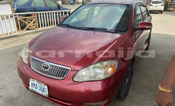 Buy Used Toyota Corolla Red Car in Abuja in Lagos State