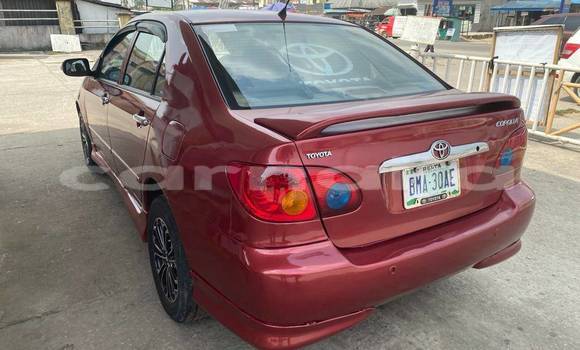 Acheter Occasion Voiture Toyota Corolla Rouge à Abuja, État de Lagos Acheter Occasion Voiture Toyota Corolla Rouge à Abuja, État de Lagos